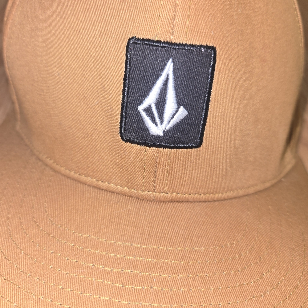 Volcom Tan Snapback Hat - image 2